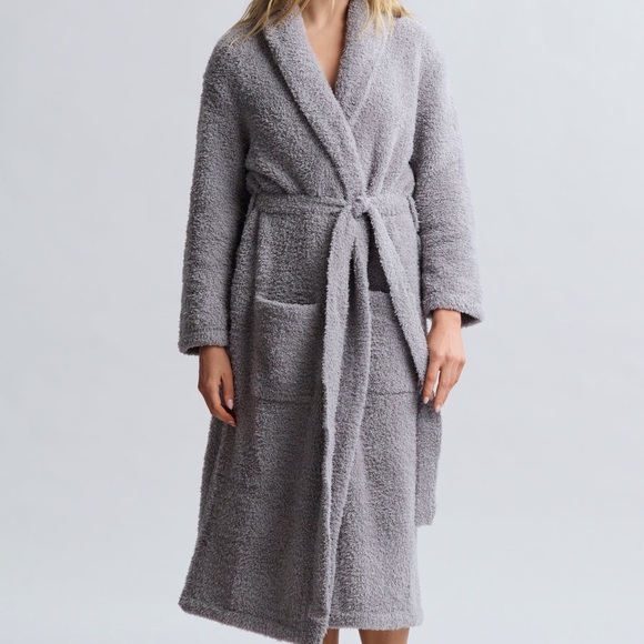 Barefoot Dreams CozyChic Adult Sherpa Long Robe Size 3